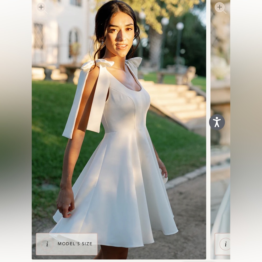 Revelry Millie Crepe Mini Dress